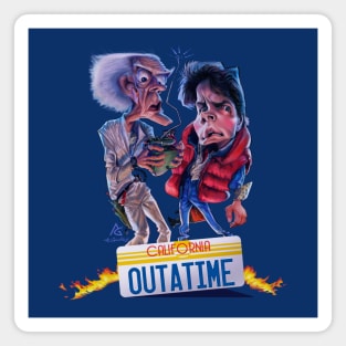 Back to the Future Magnet